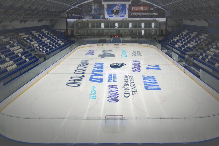 Ilustračný obrázok k článku V nedeľu si môžete pomaľovať popradský ľad: Zaujímavosť z NHL aj pod Tatrami
