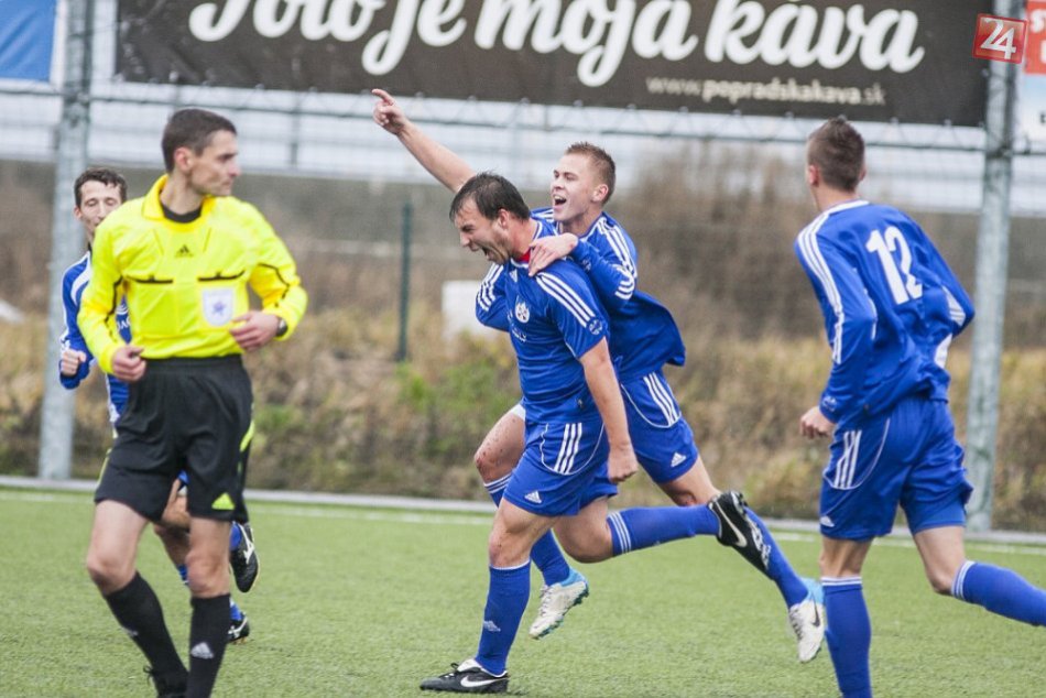 FK Poprad - 1. FC Tatran Prešov B 1:0 (1:0)
