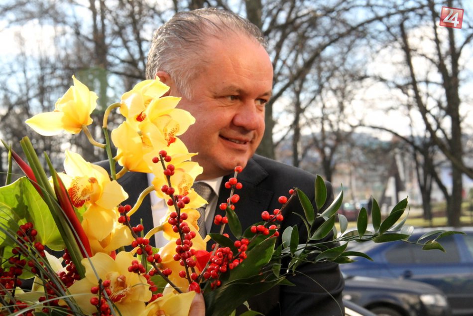 Primátor Jozef Švagerko prijal prezidenta Andreja Kisku