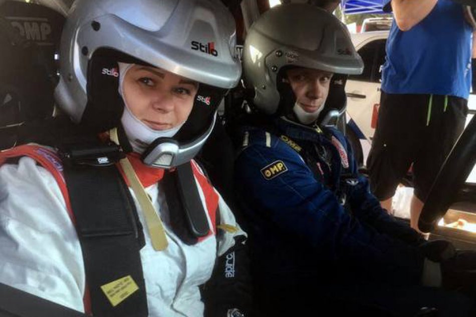 Ilustračný obrázok k článku Posádka Stoklas - Krišáková na Rally Lubeník s víťazstvom v triede
