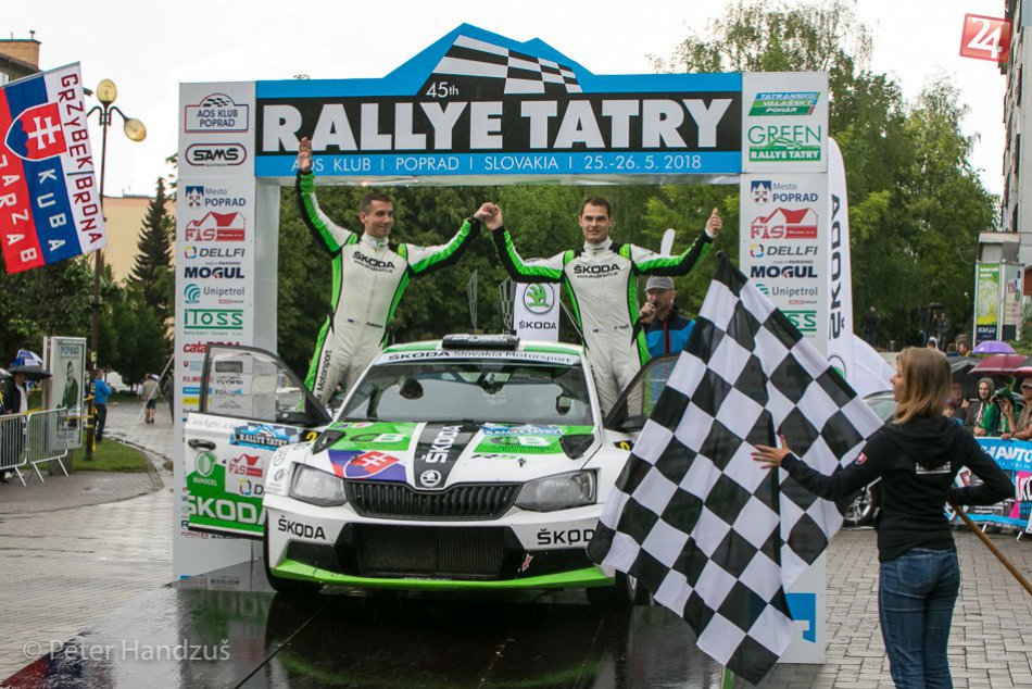 Ilustračný obrázok k článku Víťazom 45. ročníka Rallye Tatry sa stala posádka Koči - Mozner!