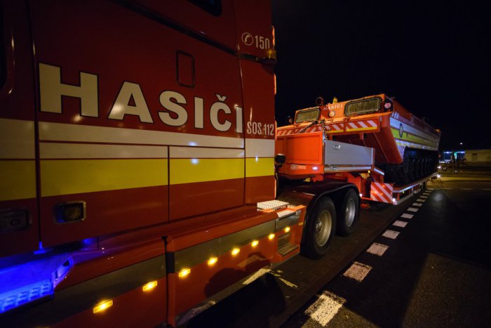 Ilustračný obrázok k článku Ťažká technika mieri do Ždiaru: Transportér bude udržiavať priechodnosť ciest