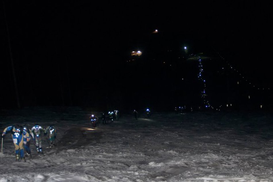OBRAZOM: Nočné skialpinistické preteky