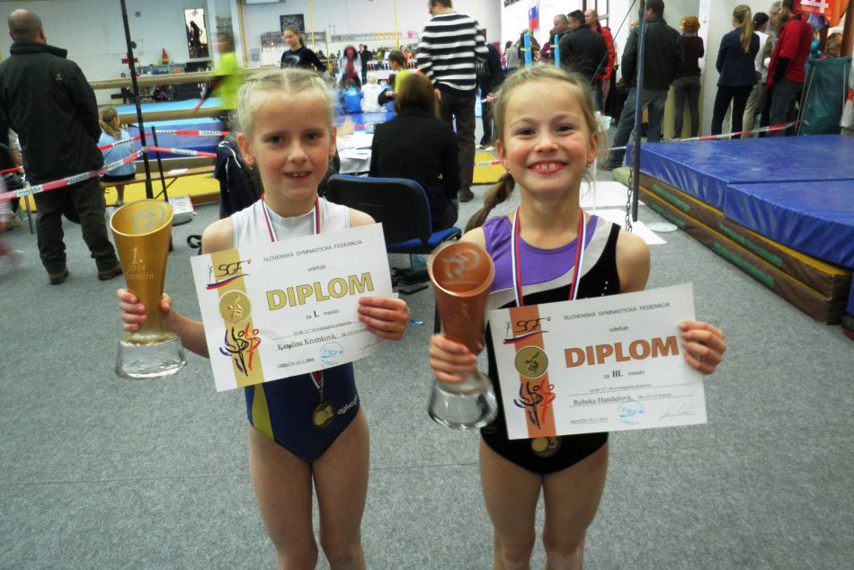 Majstrovstvá Slovenska v športovej gymnastike: Popradské dievčatá stáli na stupň