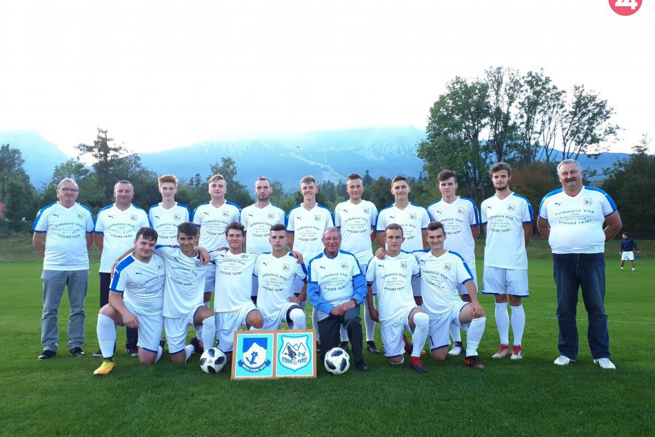 Odovzdávanie pamätných dresov FK Vysoké Tatry 09/2018