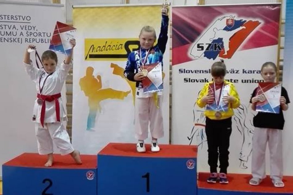 3. kolo Slovenského pohára v karate detí a žiakov